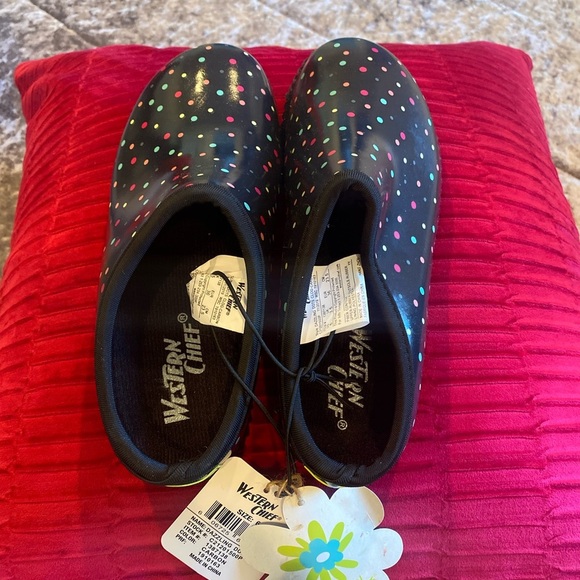 WESTERN CHIEF gorgeous garden clog/ size 6 - Picture 4 of 7